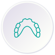 Ícono de prótesis dental